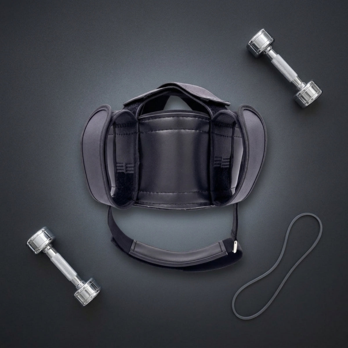 Neck Training Cap Secure Head Harness Heavy Duty Neck Harness for Striking Athletes, Home Workout
