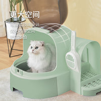 抽屉式星空隧道猫厕所全封闭走廊猫砂盆大空间猫咪厕所除臭防外溅