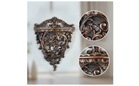 Cherub Wall Bracket Ornate Corbel Shelf Carved for Living Room