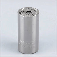 Universal Socket Chrome-Finished Universal Socket Wrench Secure Grip for DIYers