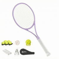 Tennis Rebound Racket Split-Frame Tennis Practice Set Carrying Bag
