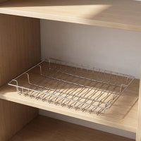 Wall Mounted Dish Rack with Drain Basket, Stainless Steel Rack with Fruit and Slicing Board Holder, Space Saving Modern Kitchen Storage