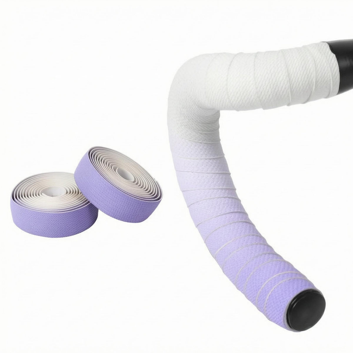 Non-Slip Cycle Handlebar Tape Kit Shock-Absorbing Road Bike Handlebar Tape Soft Sports Gear Sweat Resistant