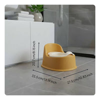 Toddler Potty Chair Detachable Bowl Kids Floor Potty Easy to Clean for Toddlers