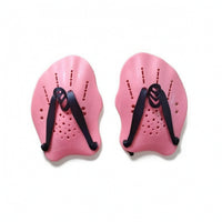 Contoured Swim Hand Paddles Curved Swimming Hand Paddles Gear Perforated Ergonomic for Swimmers, Front Crawl Practice