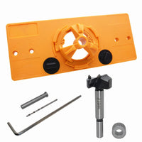 35mm Woodworking Hinge Drilling Positioner, Woodworking Hinge Drilling Positioning Plate, Woodworking Hole Drilling Positioner