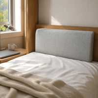 Headboard Backrest Cushion Rectangular Bed Rest Pillow Ergonomic for Dorm Room