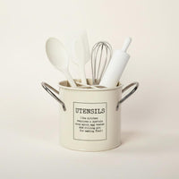 Cutlery Bucket Easy to Clean Divided Utensil Holder Dishwasher Fork Spoon Holder