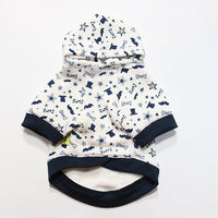 Pet Christmas Houndstooth Sweatshirt for Dogs and Cats