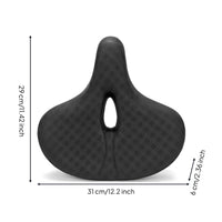 Padded Bike Black Bike Seat Riding Accessory Non-Slip Outdoor Gear