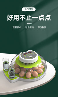 孵化器小型家用型全自动智能小鸡鹦鹉鸽子鸟蛋小飞碟孵蛋器孵化箱
