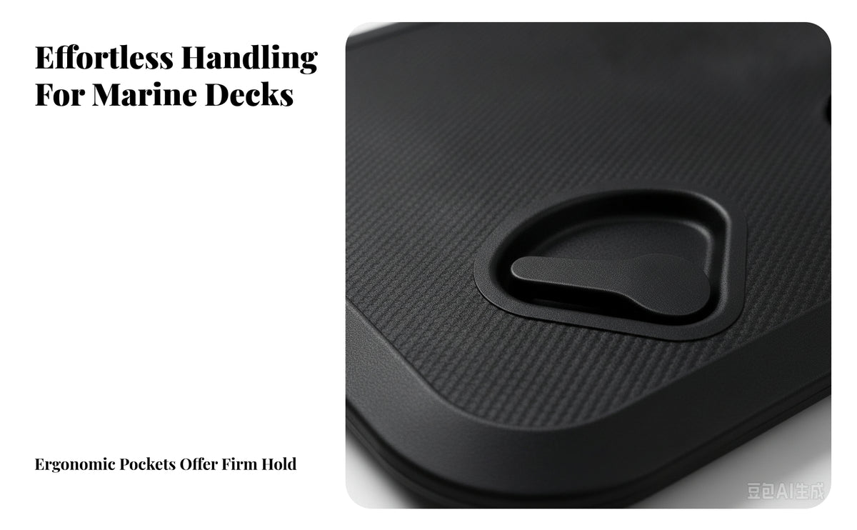 Low-Profile Marine Deck Hatch Cover