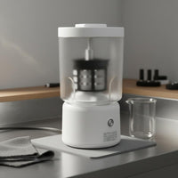 Automatic Watch Cleaning Machine Portable Watch Movement Cleaning Device Easy to Hold Repair Tool for Workshop