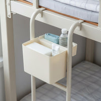 Bunk Bed Storage Organizer Space Saving Dorm Room Bedside Shelf Large Capacity