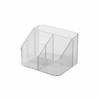 Multi-Compartment Organizer Clear View Desk Organizer Space-Saving for Desktop