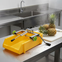 3 Pieces Pineapple Skin Remover Machine Professional Grade Pineapple Skin Remover Corer Tool Time Saving Easy to Use for Chefs