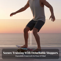 cylinder Board Non-Slip rideace Balance Trainer Enhanced Stability for Living Room