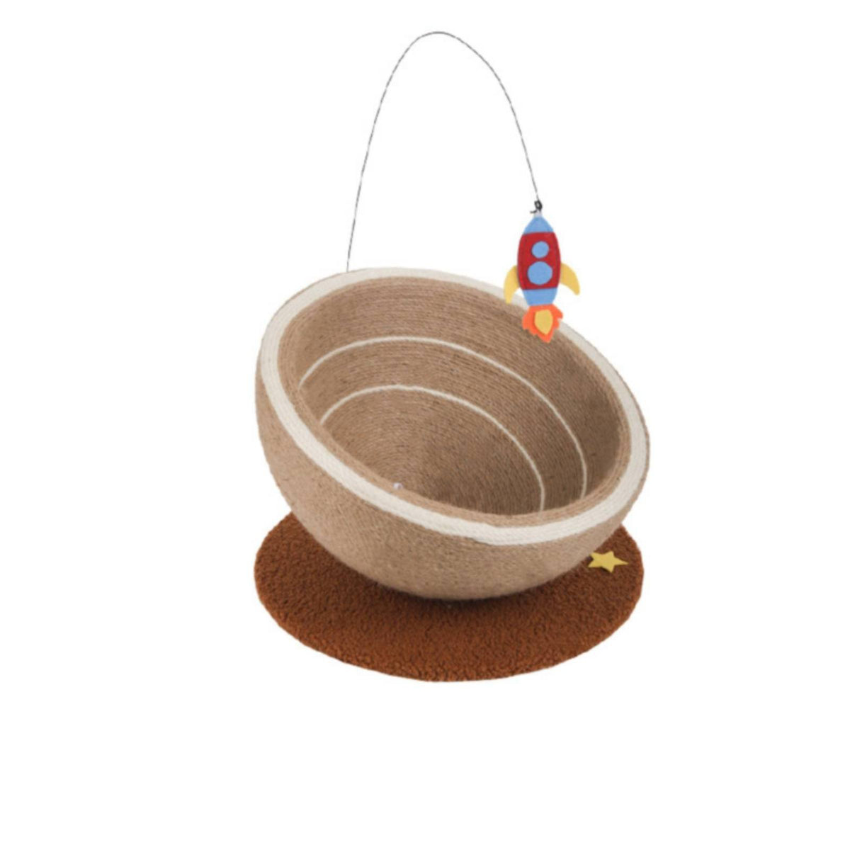 Large Size Feline Scratcher Bowl Long-Lasting Pet Furniture