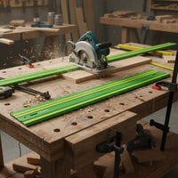 Circular Saw Guide Rail Universal Compatibility Woodworking Guide Rail Power Tool Accessory Extendable Easy to Align