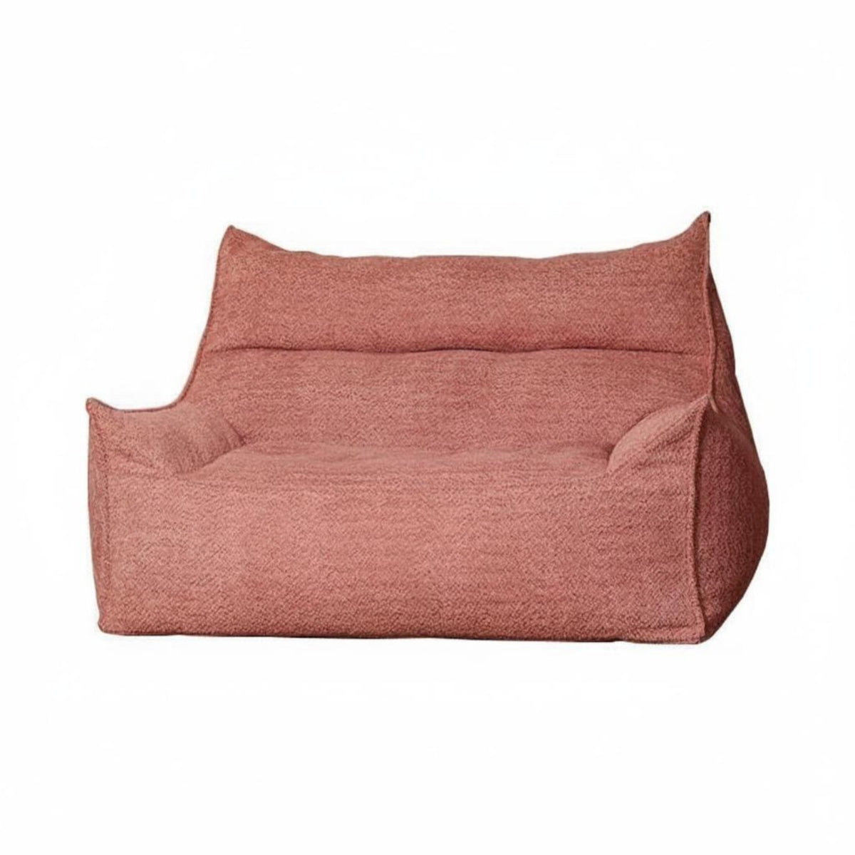 Oversized Pouch Seat Lounger Two-Person Capacity Floor Sofa Small Space Accommodating Lazy Design for Young Adults, Teens