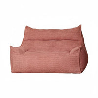 Oversized Pouch Seat Lounger Two-Person Capacity Floor Sofa Small Space Accommodating Lazy Design for Young Adults, Teens