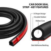 Door Rubber Seal Strip for Car Door, Car Door Seal Strip, EPDM Car Door Rubber Seal, Car Door Seal A - Image 5