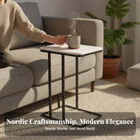 U-shaped based Side Table Nordic and design Household Furniture Space-Saving for Homeowners