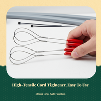 Wire Pulling Tool, Electrician's Wire Threading Aid, High effectiveness, sturdy Materials, single-Person use