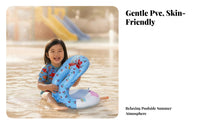 Inflatable Swim Buoyant Circle With | PVC Material, Inflatable Seat Floatage, for aquatic play
