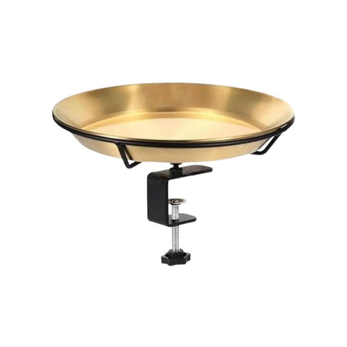 Bird Feeder with Bird Bath Easy to Clean Feeding Station Compact for Balcony