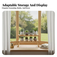 Tiered desktop Plant Stand Multitier Design Tiered desktop Organizer