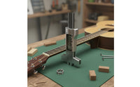Digital String Action Gauge High Precision Digital String Height Gauge Portable Guitar Setup Ruler for Workshop