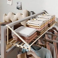 Dormitory Bed End Clothes Storage Hanging Rack for Dirty Clothes