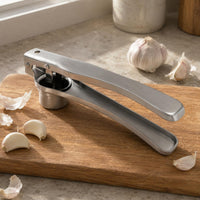 Stainless Steel Garlic Press Rust-Proof Cooking Utensil Easy Clean