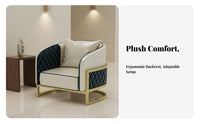 Upholstered Booth with Table and Chairs Nordic Design Upholstered Lobby Seat Modern Aesthetic dense foam Foam Padding