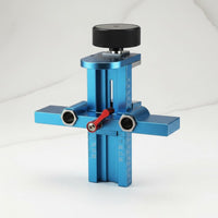 Cabinet Door Installation Jig 3-in-1 Carpentry Tool Backward Scale