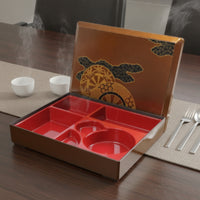 Business Lunch Box Glossy Meal Prep Container Rigid for Takeaway, Restaurants