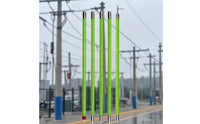 High-Voltage Insulated Operating Rod Fiberglass Operating Rod with Hook Segmented for Utility Workers, Electricians, Electrical Switching, Power-Line Operations