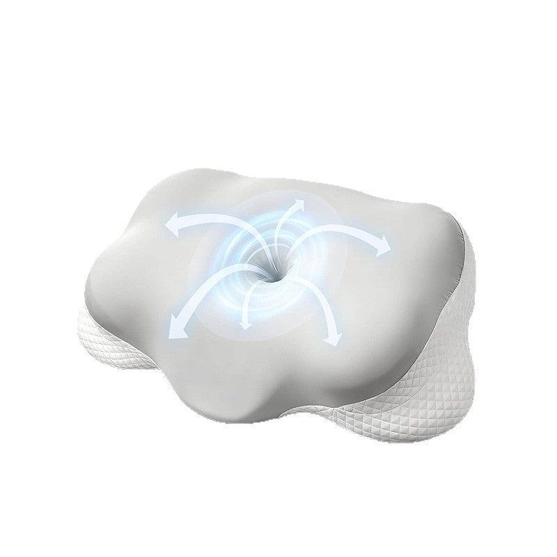 Memory Foam Pillow with Cooling Cover, Butterfly Shape, for Cervical Support, 2025 New Style