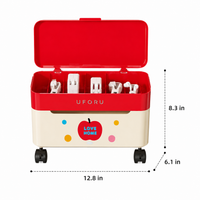 Cord Management Box, Large cord Tidy Box for Home, Ventilated Flip-Top Wire Organiser Box to Conceal Extension Cords