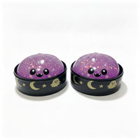 With Steamer Case Translucent Dumpling Mini Bun for Kids, Teens, Halloween, Desk