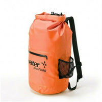 Quick-Access Dry Bag with Front Pocket Sturdy Dry Bag with Mesh Pocket Compact Waterproof Backpack Heavy Duty for Kayakers, Swimmers, Kayaking, Beach