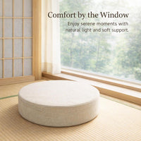 Large Floor Pillow Meditation Cushion, Round Floor Cushions Adults, Thick Floor Cushion for Floor Se - Image 9