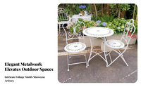 Weatherproof patio side table