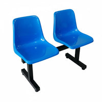 Gang Chair Easy to Clean Waiting Room Bench Sturdy Airport Seating Bench for Customers, General Public, Shopping Malls, Airports