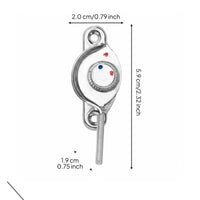 Pane Lock, Sliding Pane Lock, Curved Sash Lock, Aluminum Alloy Security Latch, kid protection, Easy Installation, for Sliding Doors and panes, Home, Office