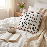 Easter Pillow Cover Cushion Cover Easter Decoration Printed Pattern Soft Decorative Pillow Case for Home, Living Room, Sofa, Bed