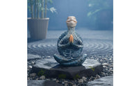 Turtle Meditation Statue Peaceful Design Relaxing Touch for Desktop
