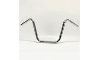 Retro Bent Handlebar Tall Motorcycle Handlebar with Clamp Area Custom Multi Clamp Bar Iron for Riders