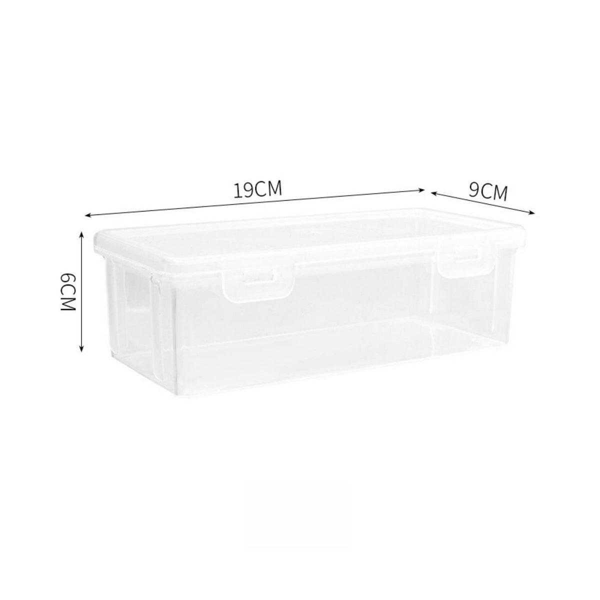 Transparent Seasoning Container Space Saving Clear Pantry Organizer Bin